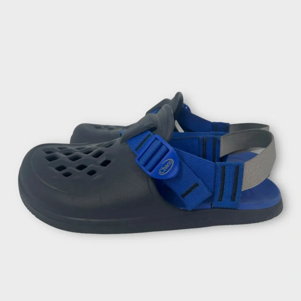 Chaco Chillos Clog Sandals Two Pairs Men’s Size 9 One Black Pair One Navy Blue - Picture 2 of 13
